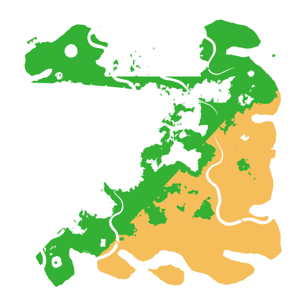Biome Rust Map: Procedural Map, Size: 4200, Seed: 2089887946
