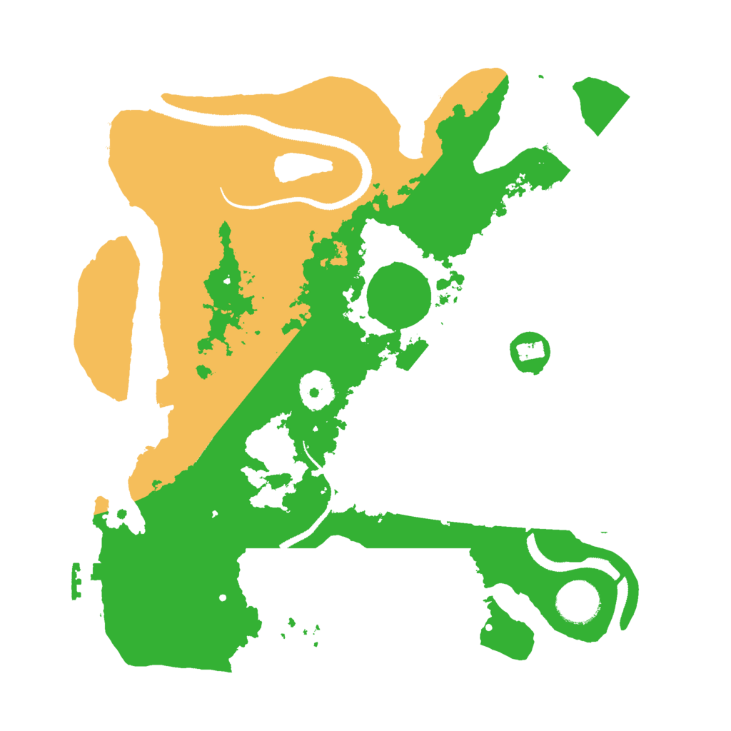 Biome Rust Map: Procedural Map, Size: 3000, Seed: 697255695