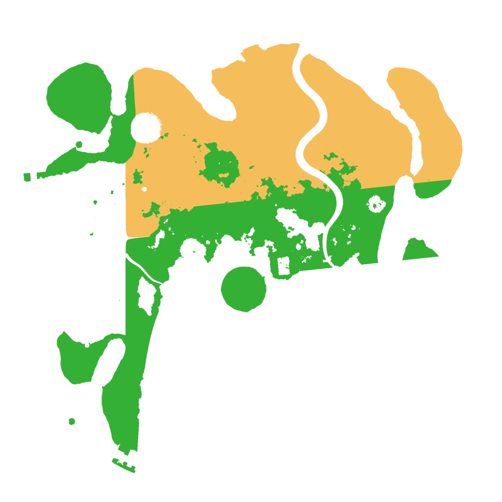 Biome Rust Map: Procedural Map, Size: 3000, Seed: 25959