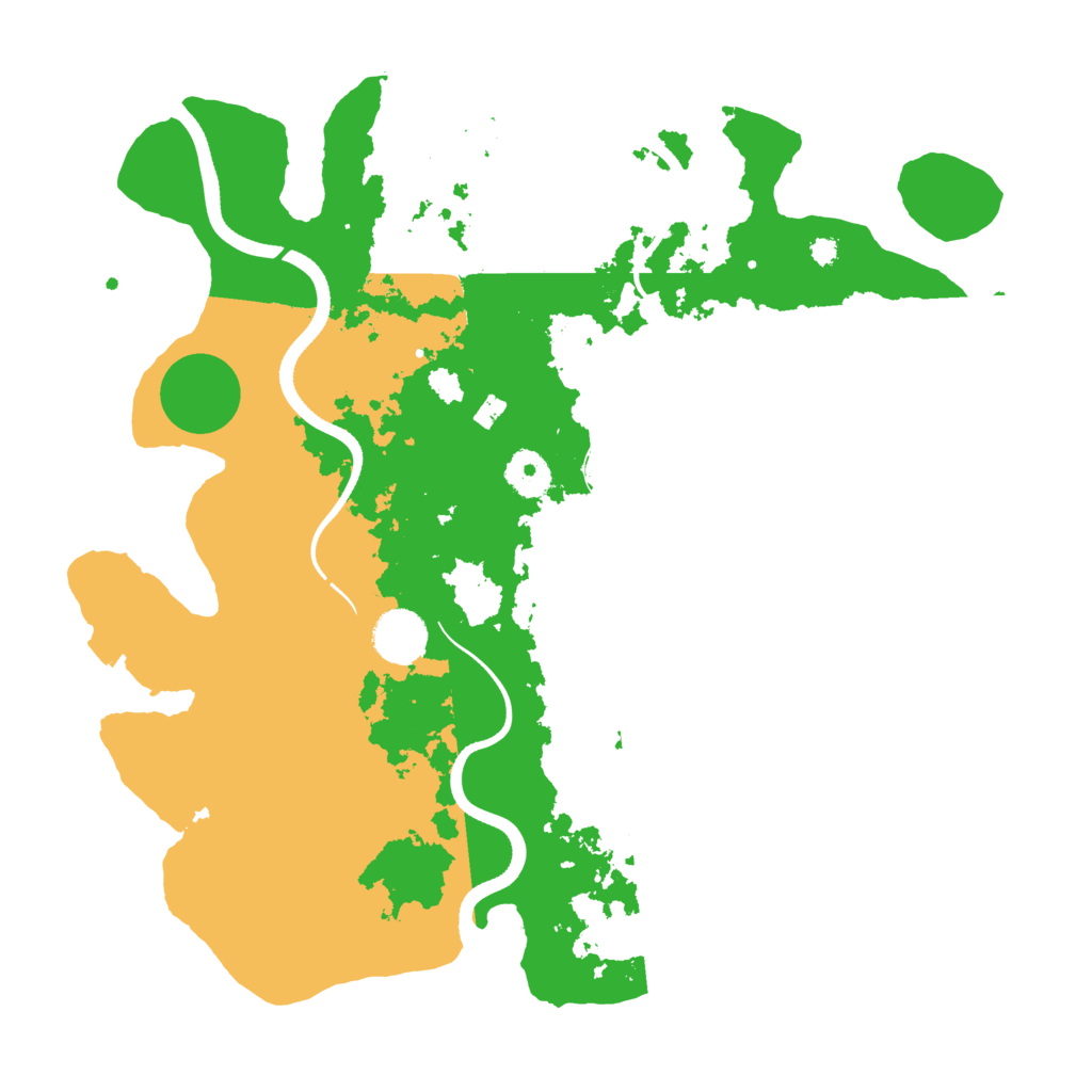 Biome Rust Map: Procedural Map, Size: 3600, Seed: 871428516
