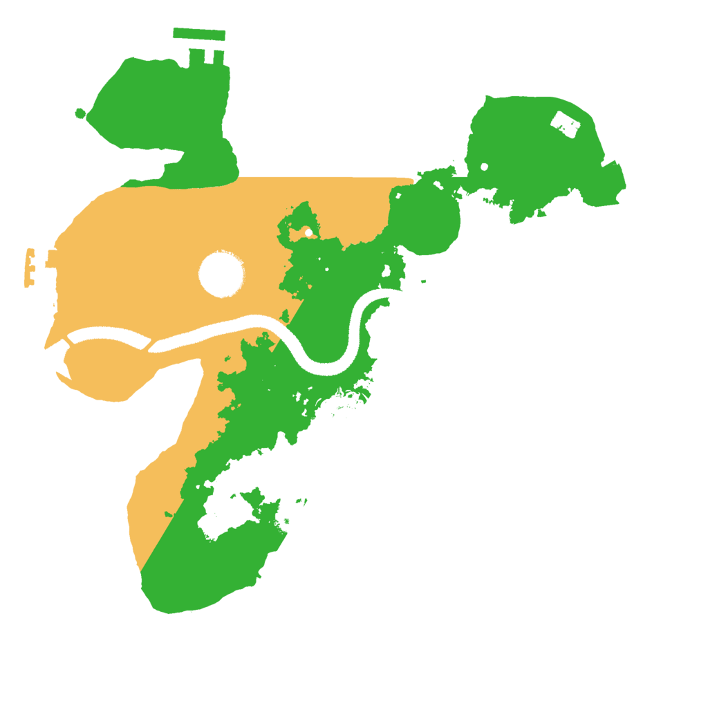 Biome Rust Map: Procedural Map, Size: 2750, Seed: 185086858