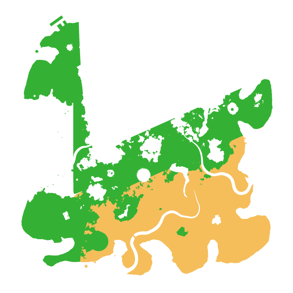 Biome Rust Map: Procedural Map, Size: 4000, Seed: 53755090