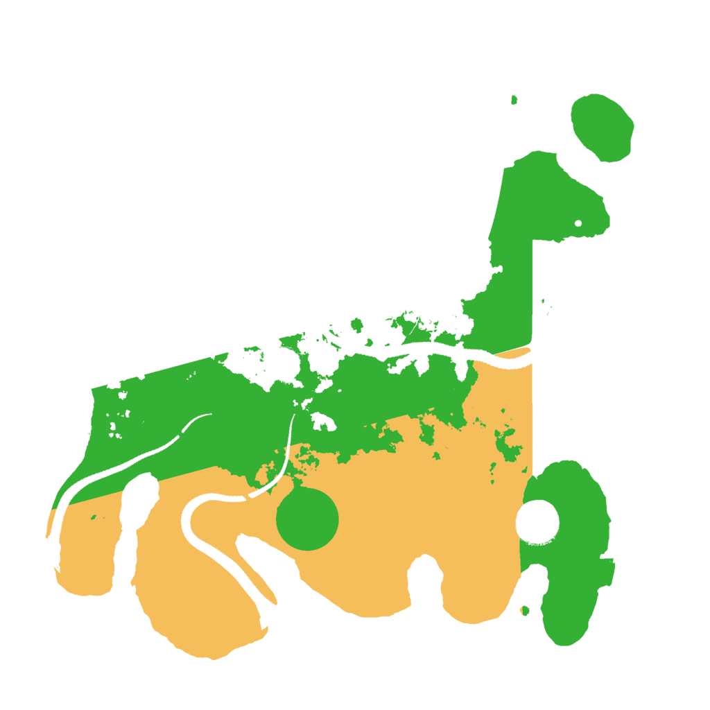 Biome Rust Map: Procedural Map, Size: 3000, Seed: 1494562234