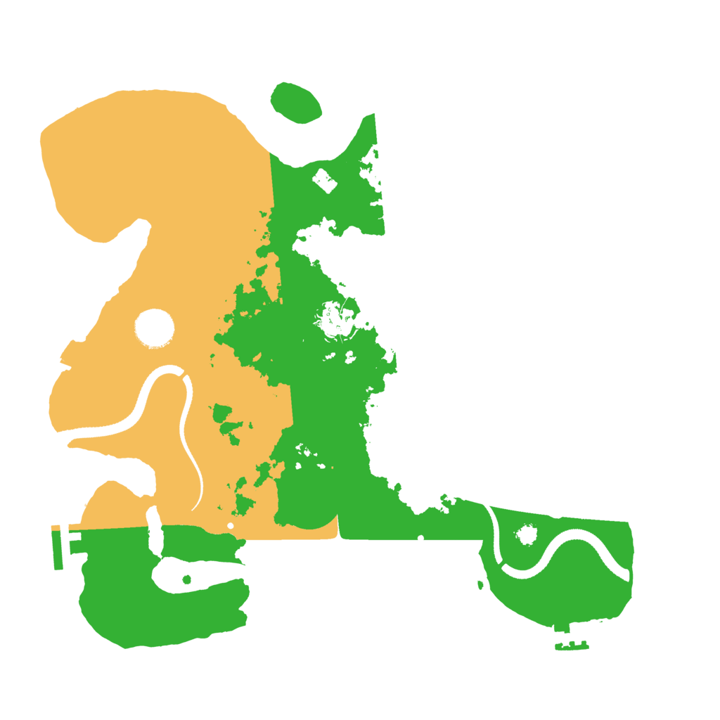 Biome Rust Map: Procedural Map, Size: 3250, Seed: 2281488