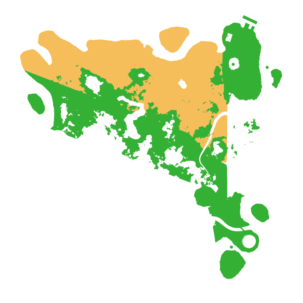 Biome Rust Map: Procedural Map, Size: 4000, Seed: 1159
