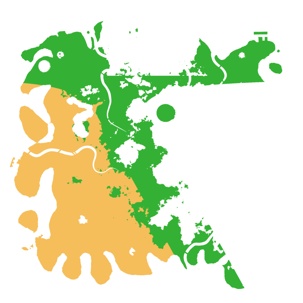 Biome Rust Map: Procedural Map, Size: 4500, Seed: 1424329369