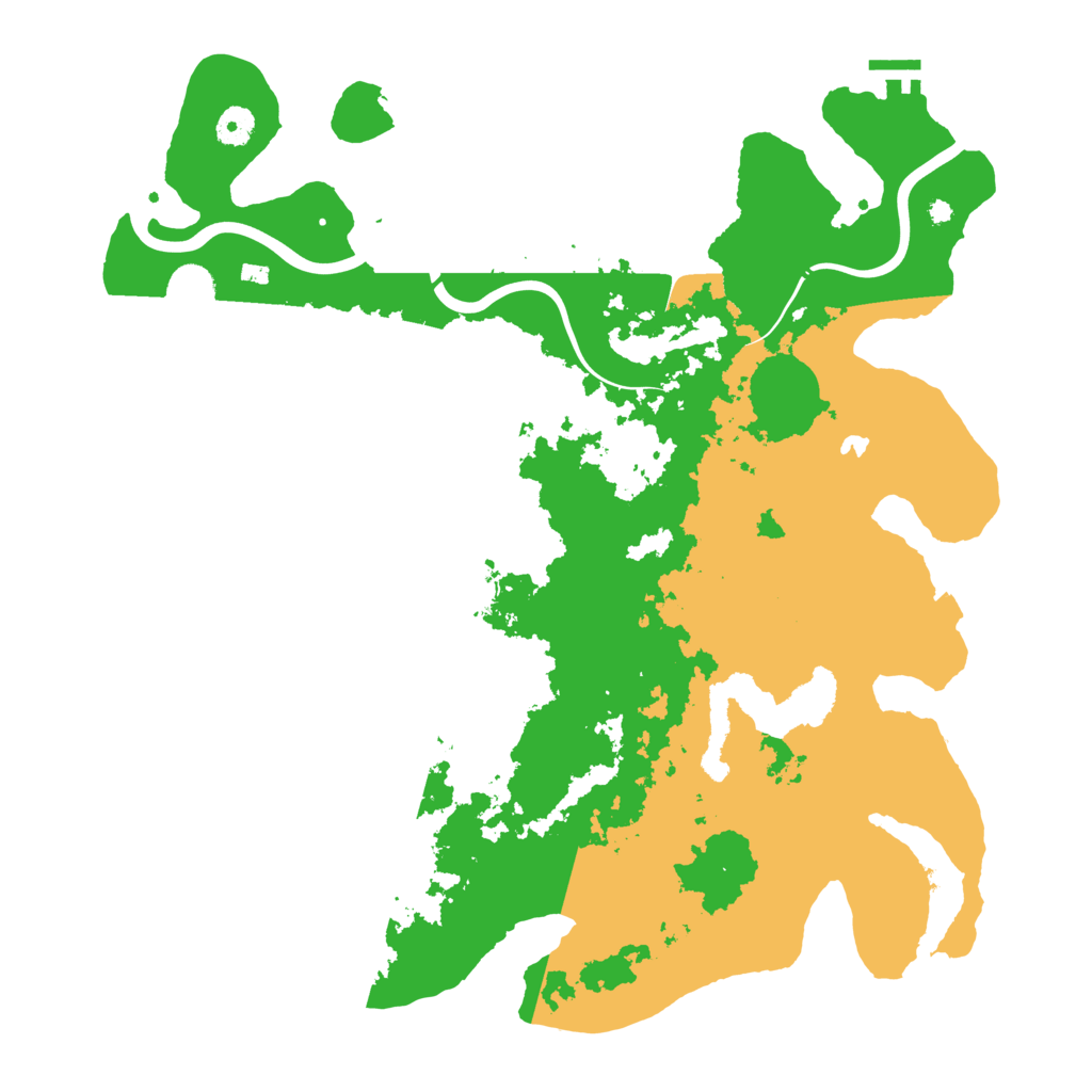 Biome Rust Map: Procedural Map, Size: 4250, Seed: 1112533882