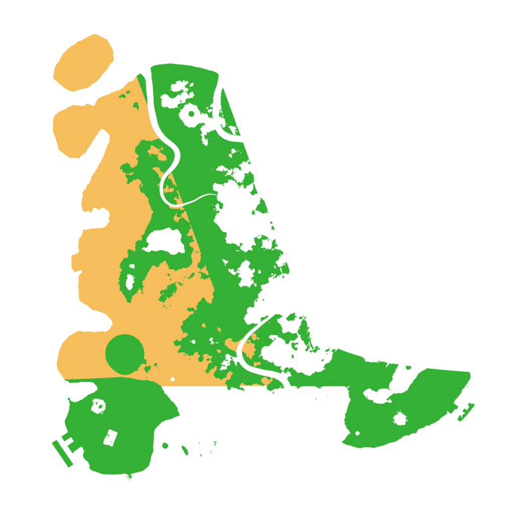 Biome Rust Map: Procedural Map, Size: 3500, Seed: 1800783771