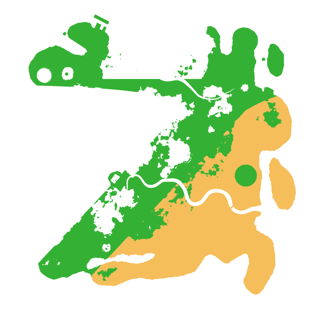 Biome Rust Map: Procedural Map, Size: 3800, Seed: 556712