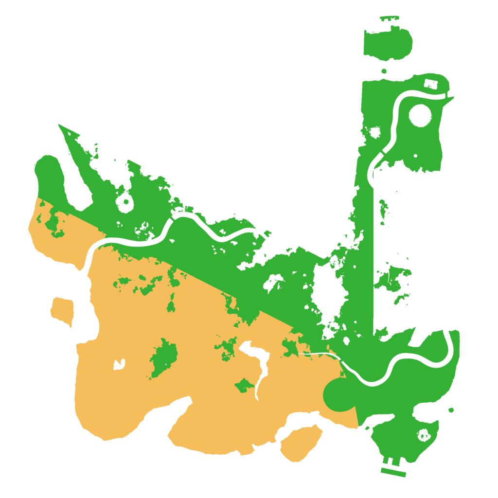 Biome Rust Map: Procedural Map, Size: 4000, Seed: 1432500703