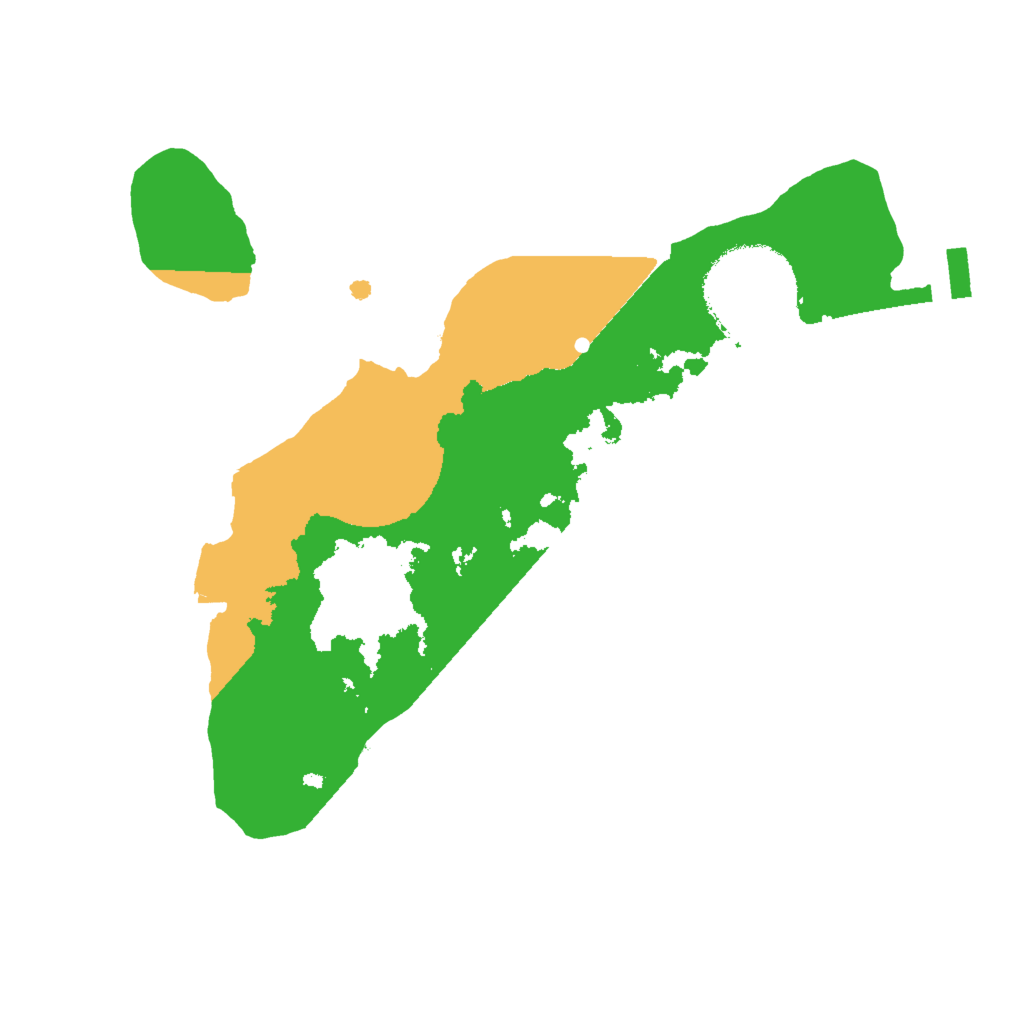 Biome Rust Map: Procedural Map, Size: 2000, Seed: 1855062878