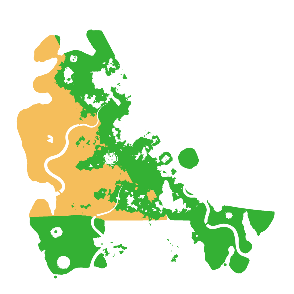 Biome Rust Map: Procedural Map, Size: 4000, Seed: 1206877255