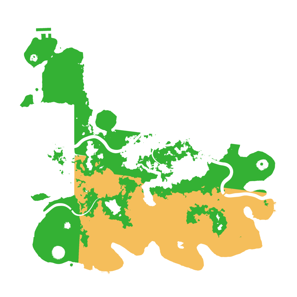 Biome Rust Map: Procedural Map, Size: 4000, Seed: 1768608127