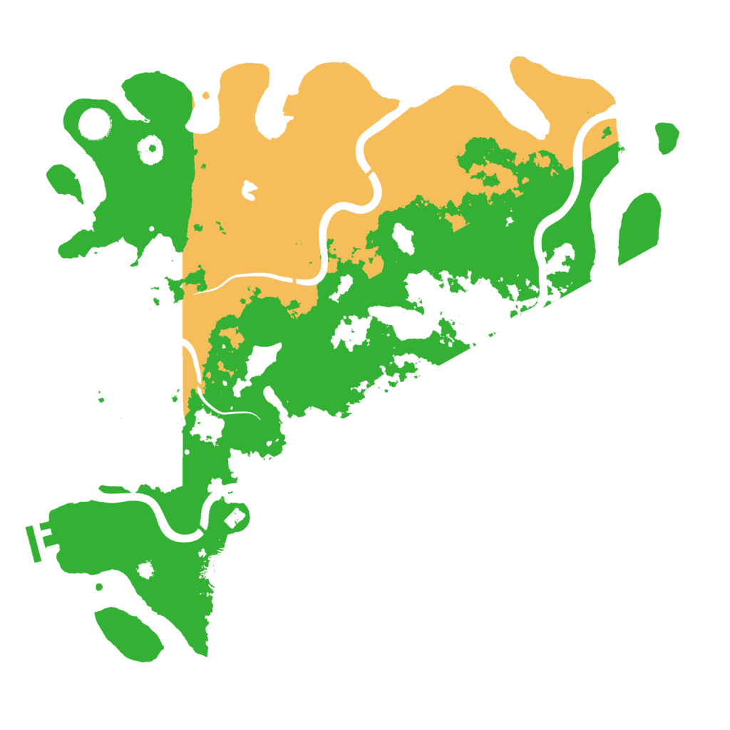 Biome Rust Map: Procedural Map, Size: 4000, Seed: 44323