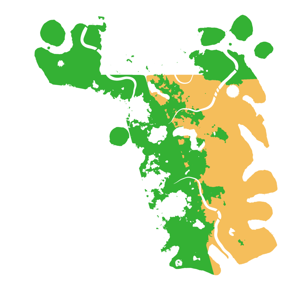Biome Rust Map: Procedural Map, Size: 4250, Seed: 1117532433
