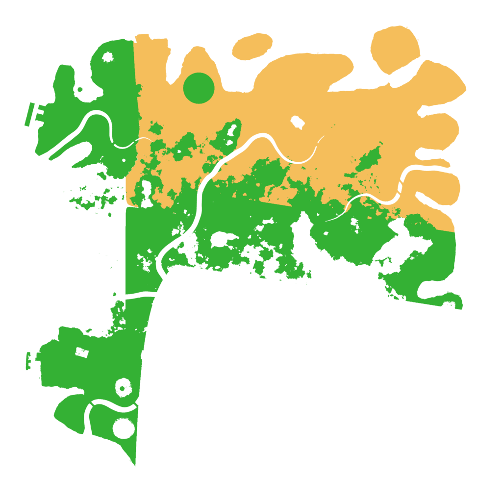 Biome Rust Map: Procedural Map, Size: 4250, Seed: 978165