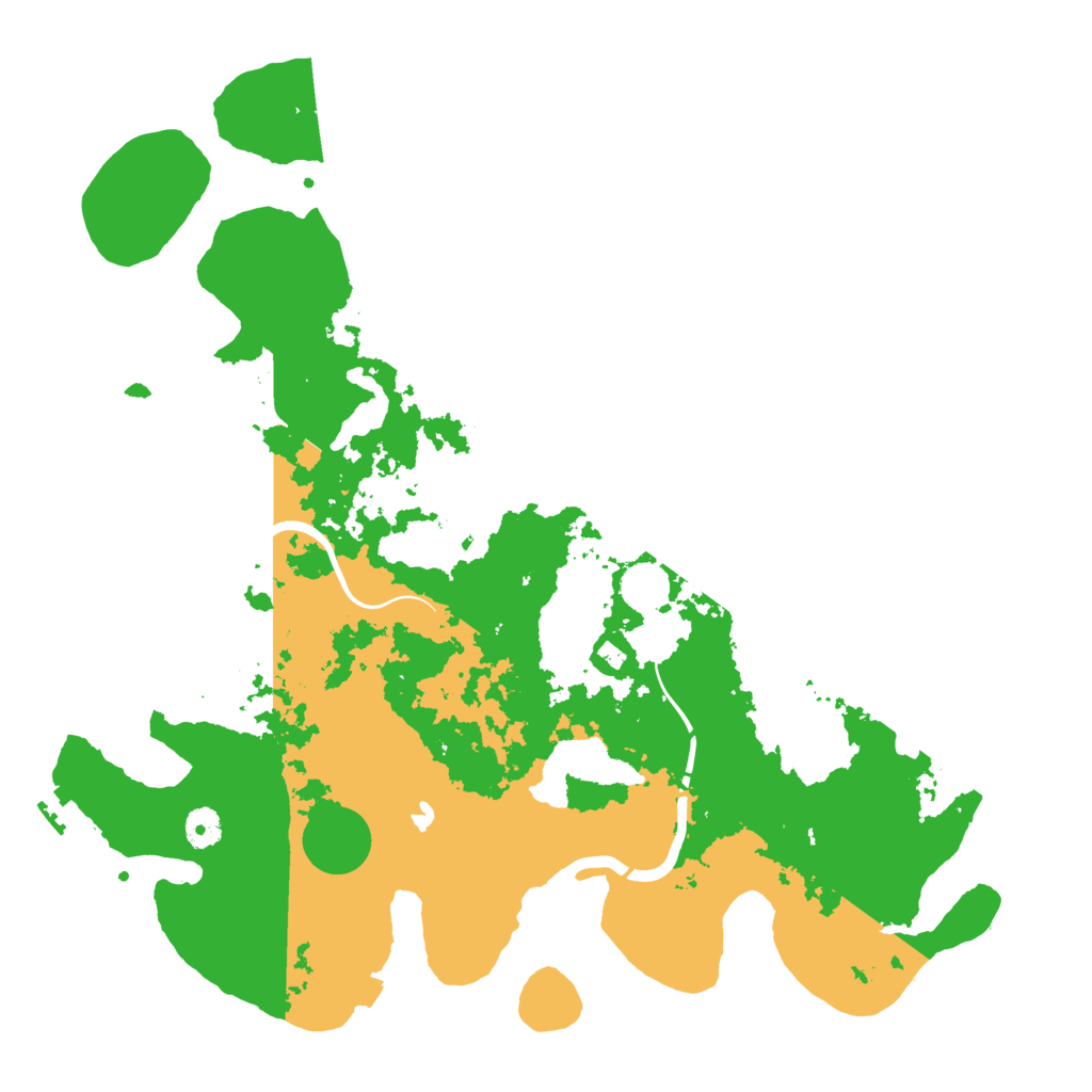 Biome Rust Map: Procedural Map, Size: 4250, Seed: 987654