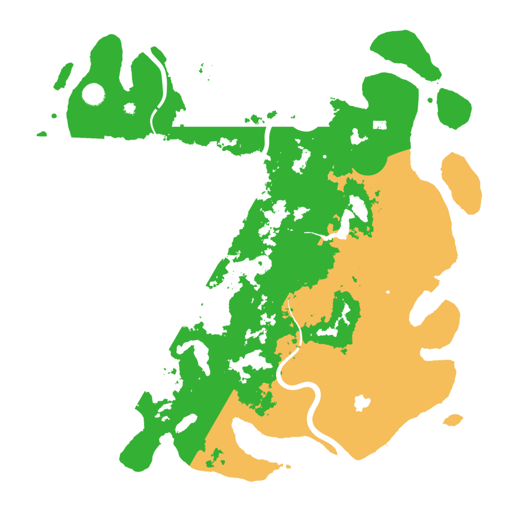 Biome Rust Map: Procedural Map, Size: 4000, Seed: 71071466