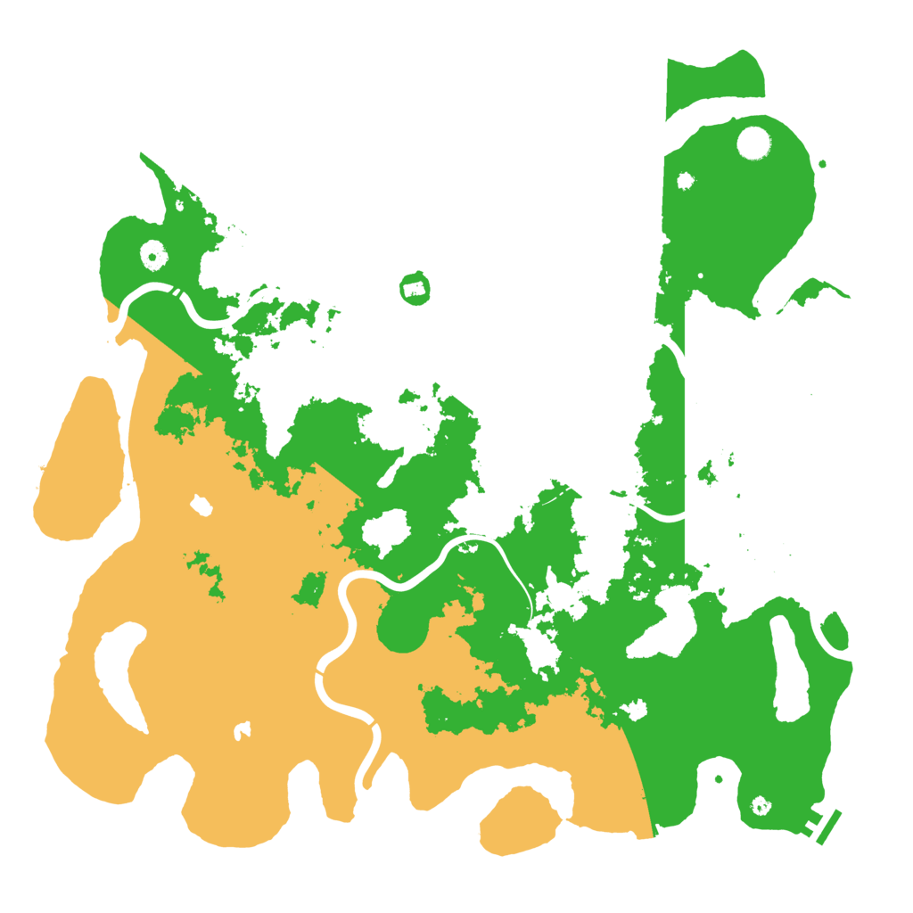 Biome Rust Map: Procedural Map, Size: 4800, Seed: 912463844
