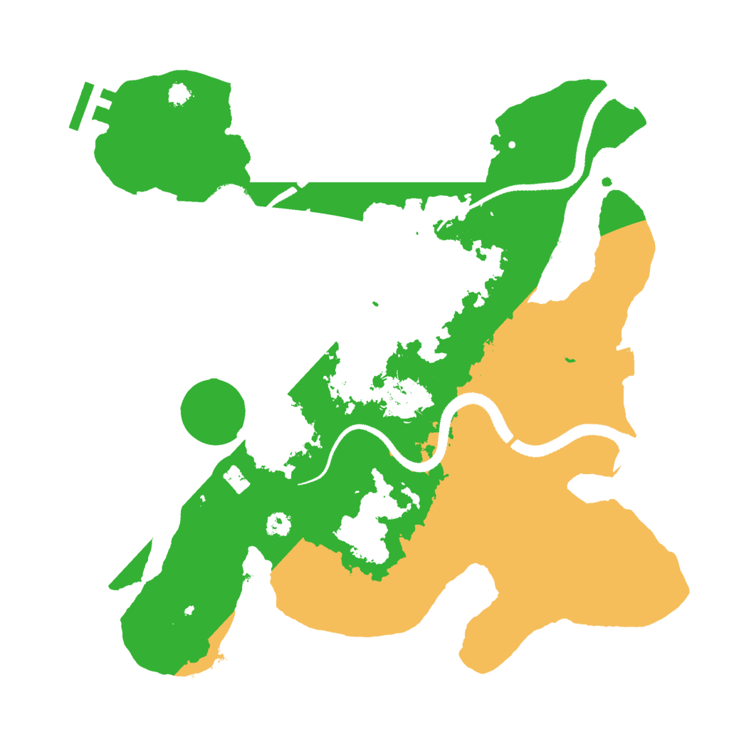 Biome Rust Map: Procedural Map, Size: 3000, Seed: 936498395