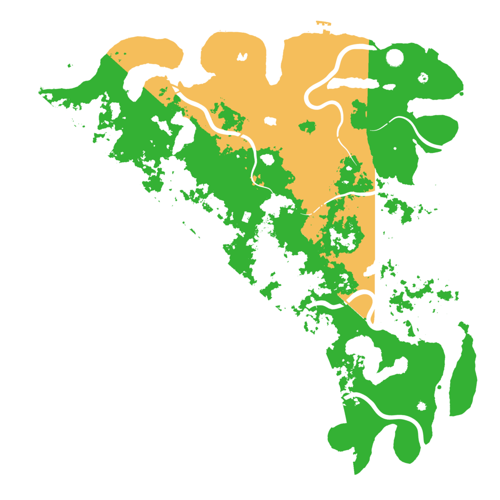 Biome Rust Map: Procedural Map, Size: 5000, Seed: 1914713035