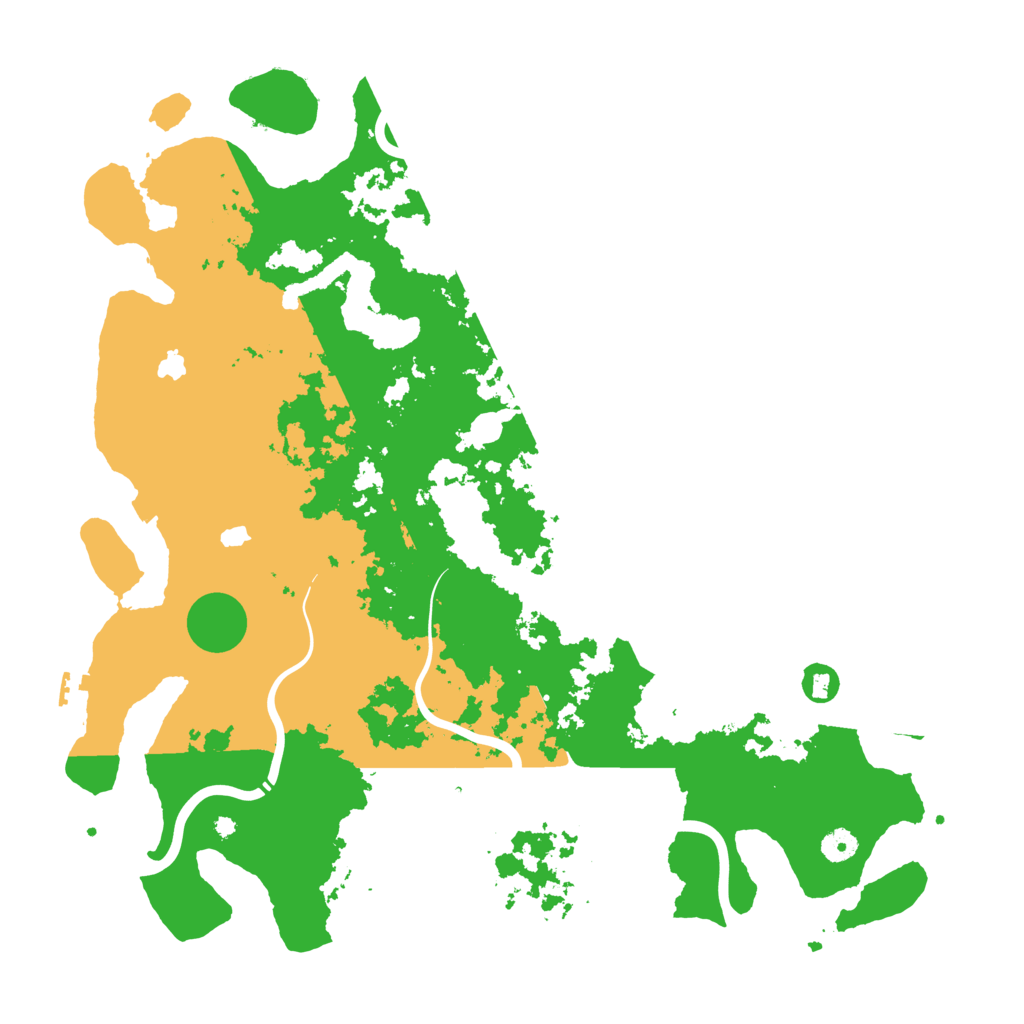 Biome Rust Map: Procedural Map, Size: 4500, Seed: 812568455