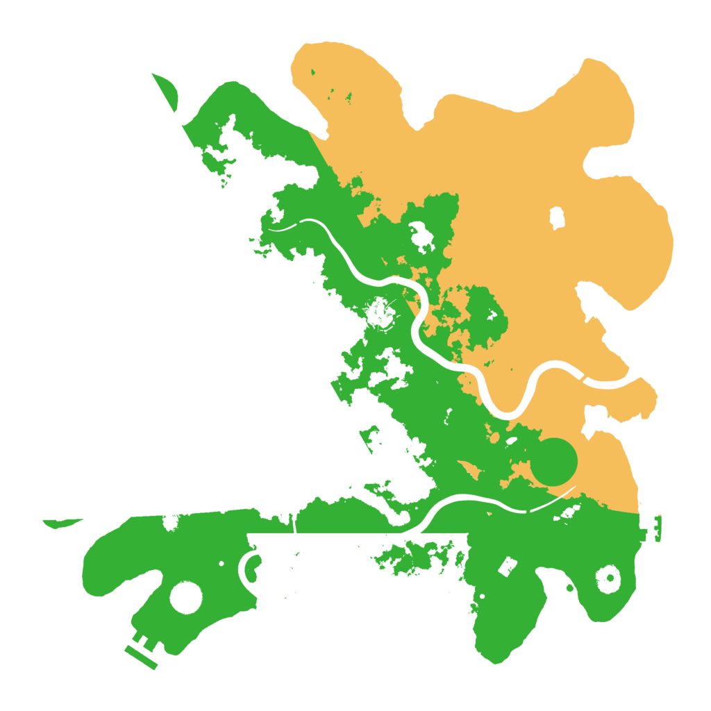 Biome Rust Map: Procedural Map, Size: 4000, Seed: 1262377148