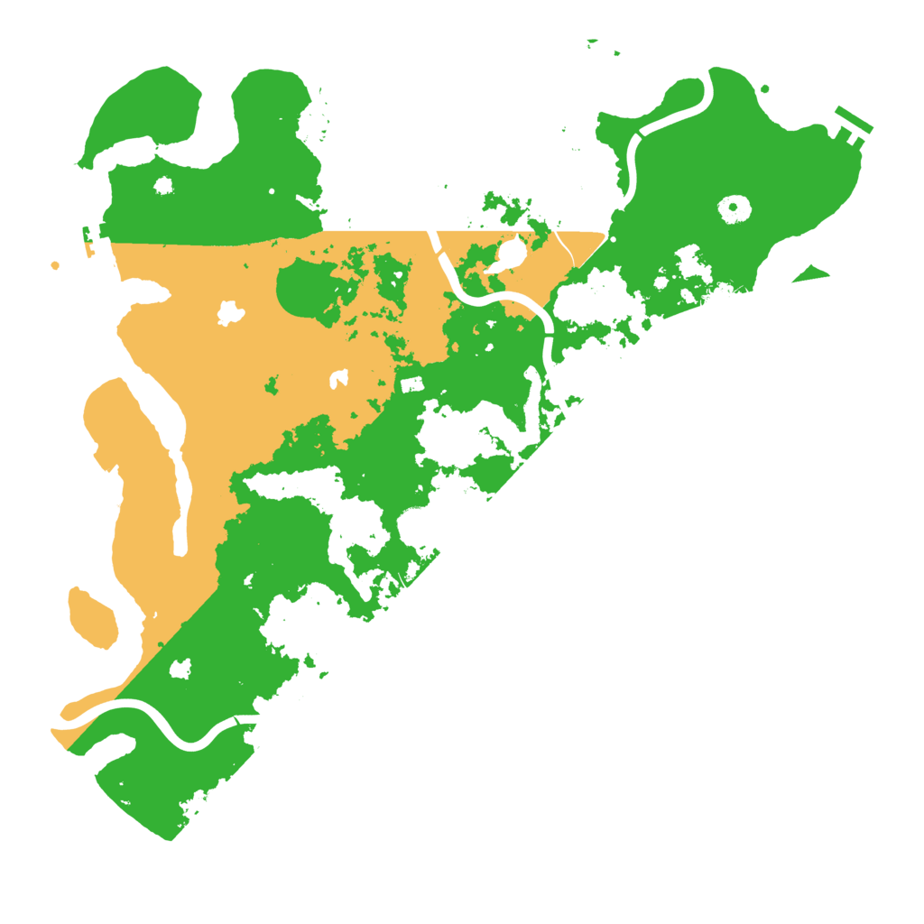 Biome Rust Map: Procedural Map, Size: 4500, Seed: 937128809