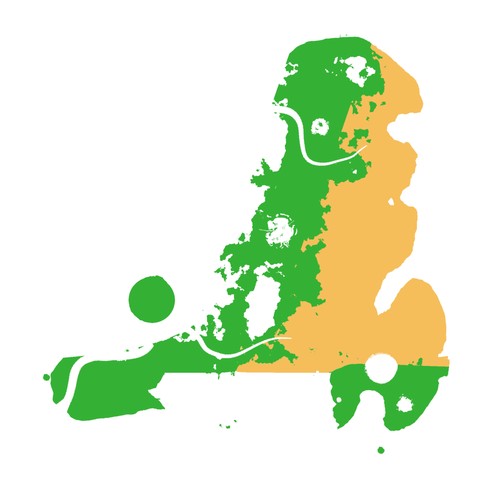 Biome Rust Map: Procedural Map, Size: 2900, Seed: 86822