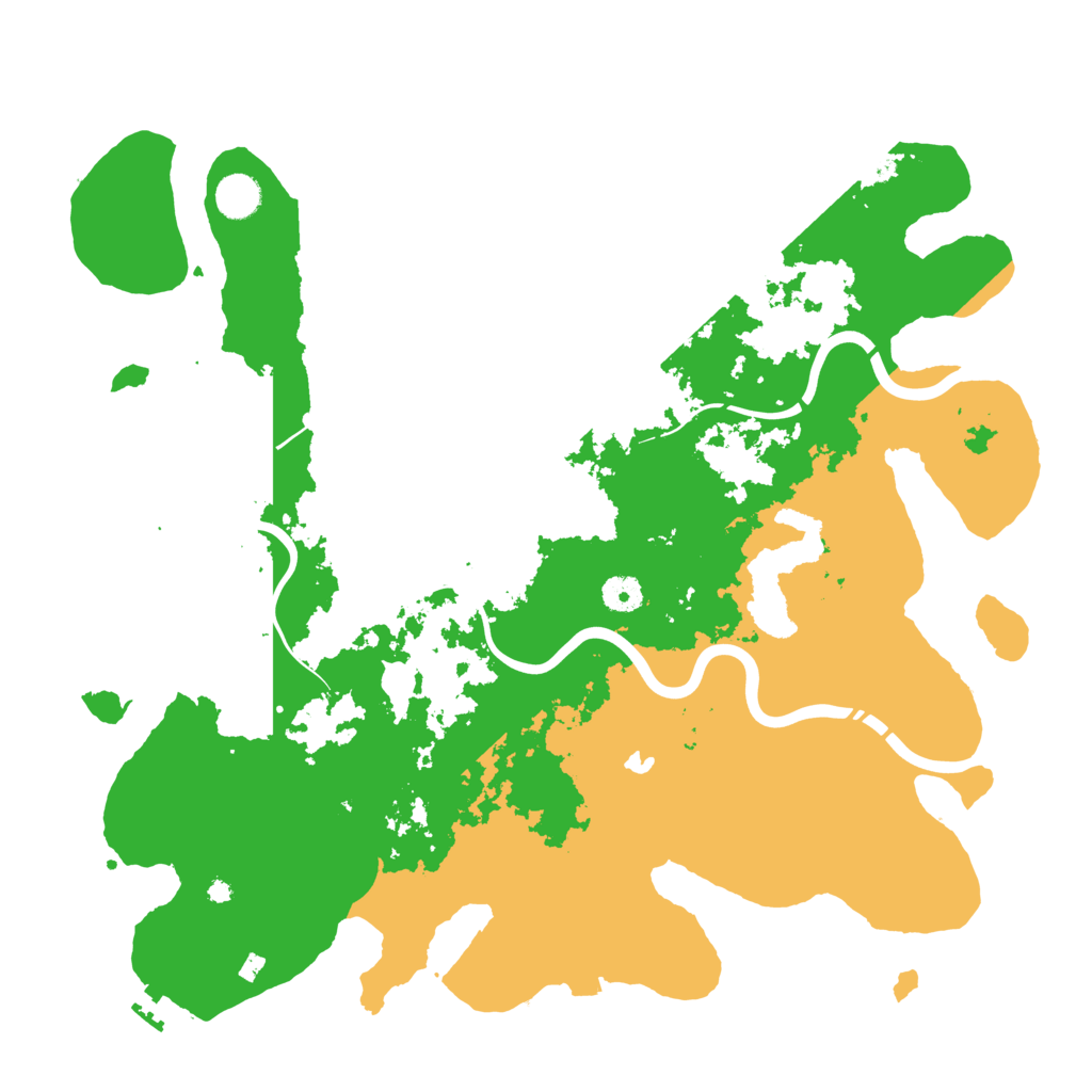 Biome Rust Map: Procedural Map, Size: 4250, Seed: 89132880