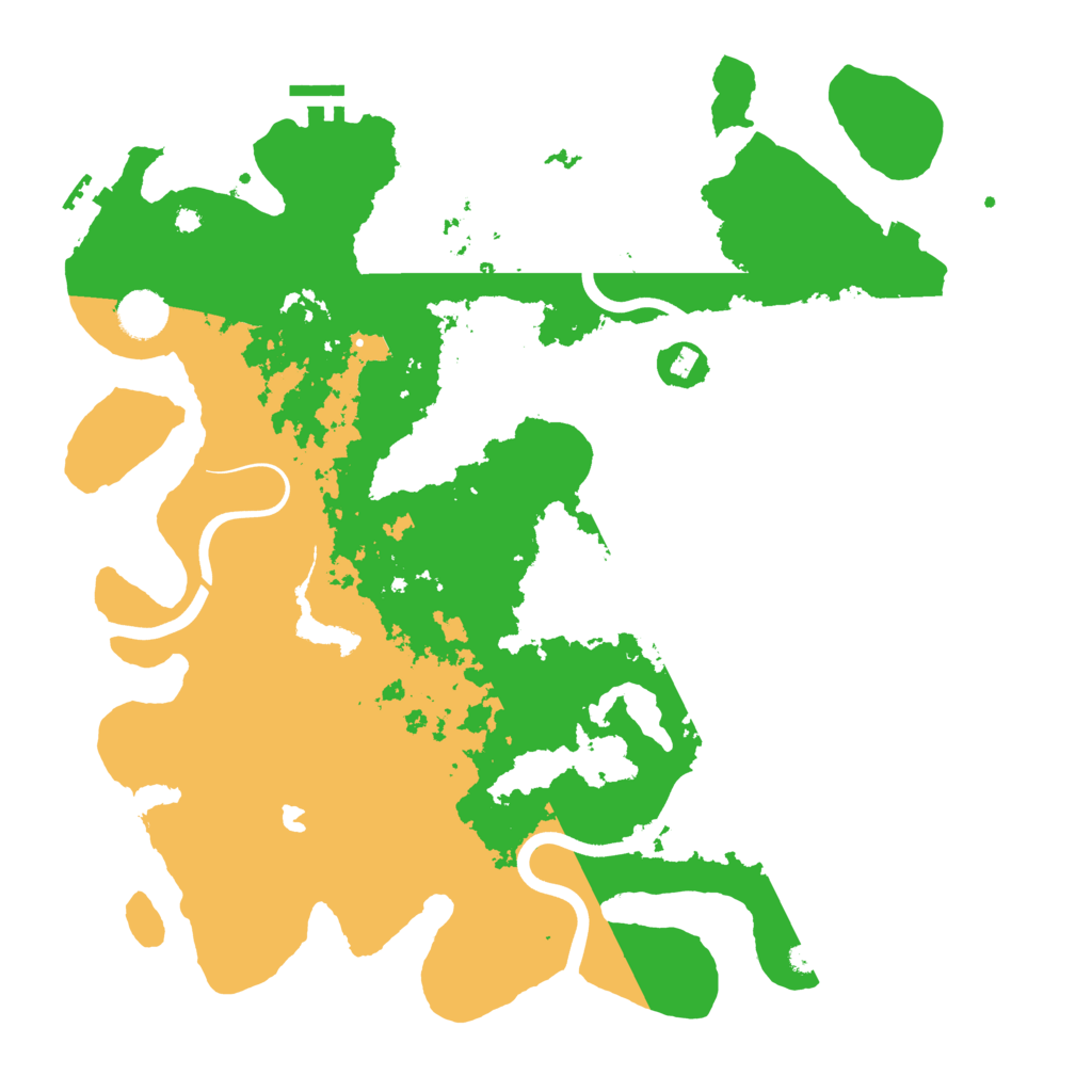 Biome Rust Map: Procedural Map, Size: 4000, Seed: 9354