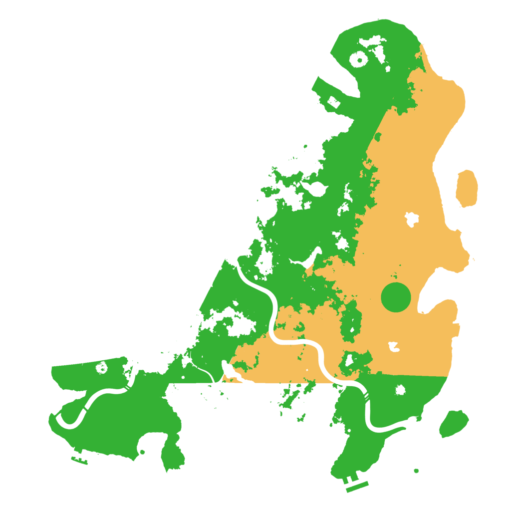 Biome Rust Map: Procedural Map, Size: 4500, Seed: 1893654437