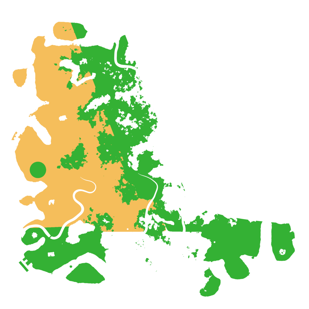 Biome Rust Map: Procedural Map, Size: 5000, Seed: 1871567741