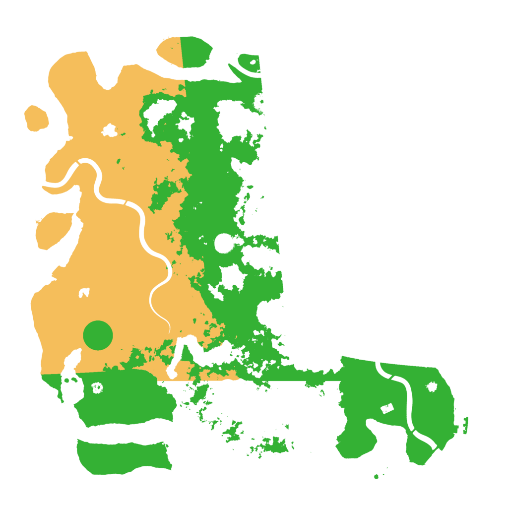Biome Rust Map: Procedural Map, Size: 4500, Seed: 712984