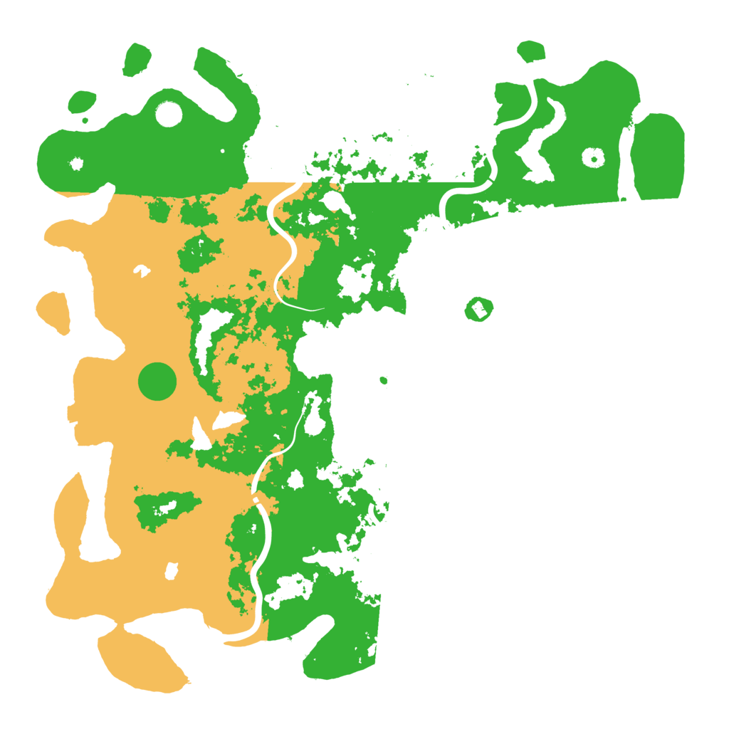 Biome Rust Map: Procedural Map, Size: 5000, Seed: 1011293528
