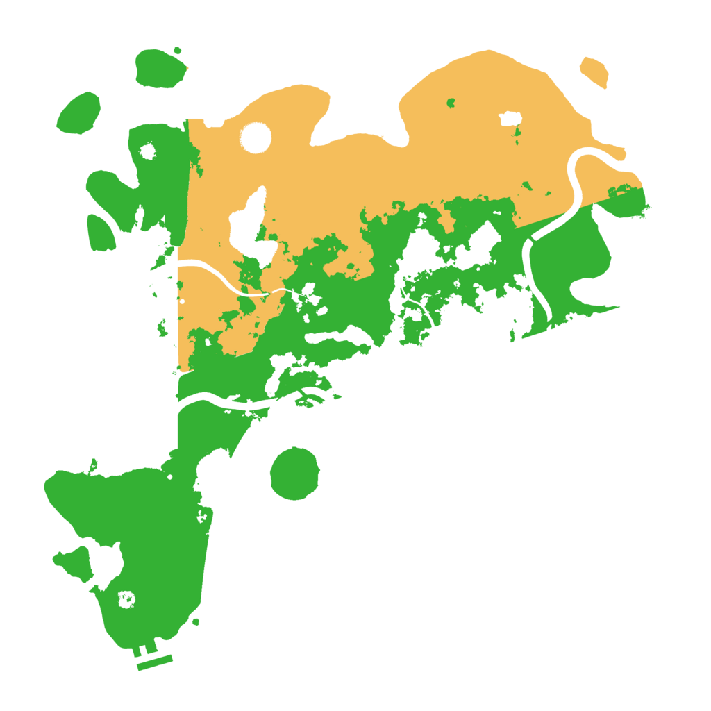 Biome Rust Map: Procedural Map, Size: 4000, Seed: 773540475