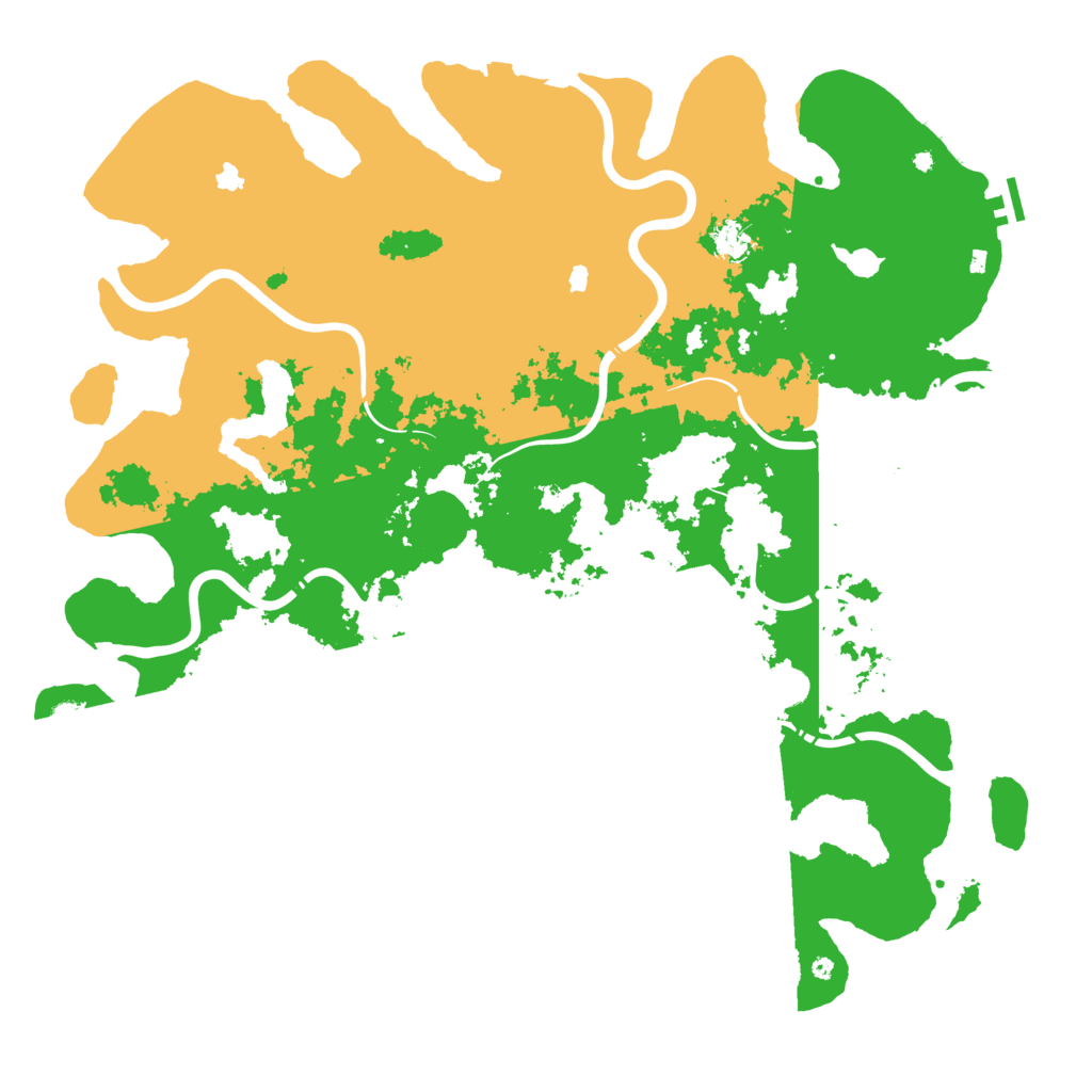 Biome Rust Map: Procedural Map, Size: 5000, Seed: 157044048