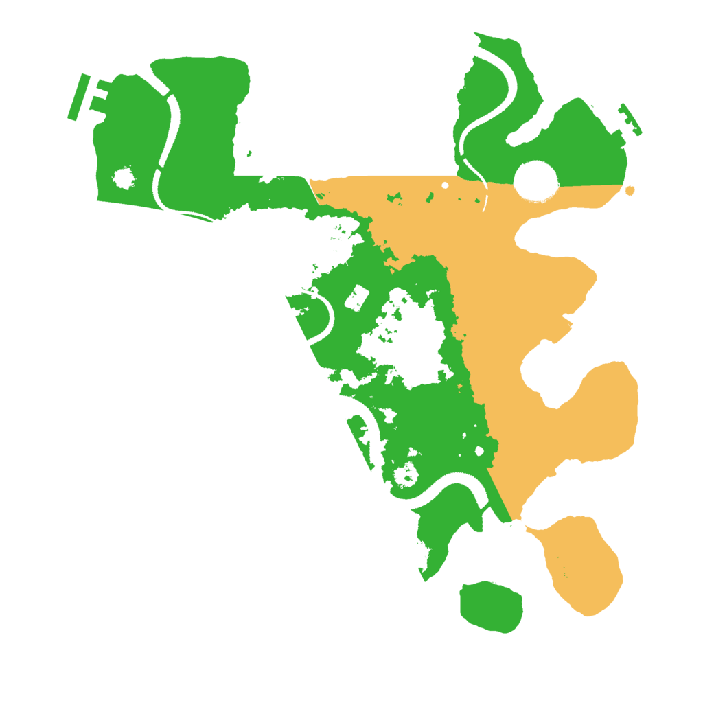 Biome Rust Map: Procedural Map, Size: 3000, Seed: 1851726695