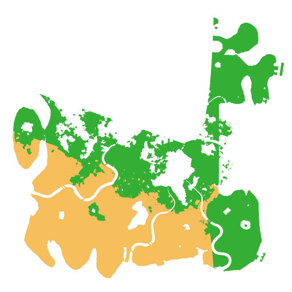 Biome Rust Map: Procedural Map, Size: 4500, Seed: 31638