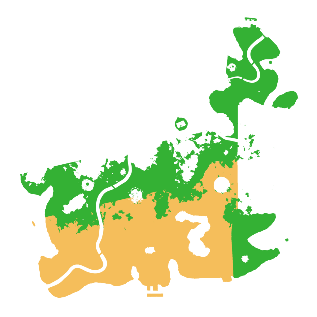 Biome Rust Map: Procedural Map, Size: 4000, Seed: 1459978738