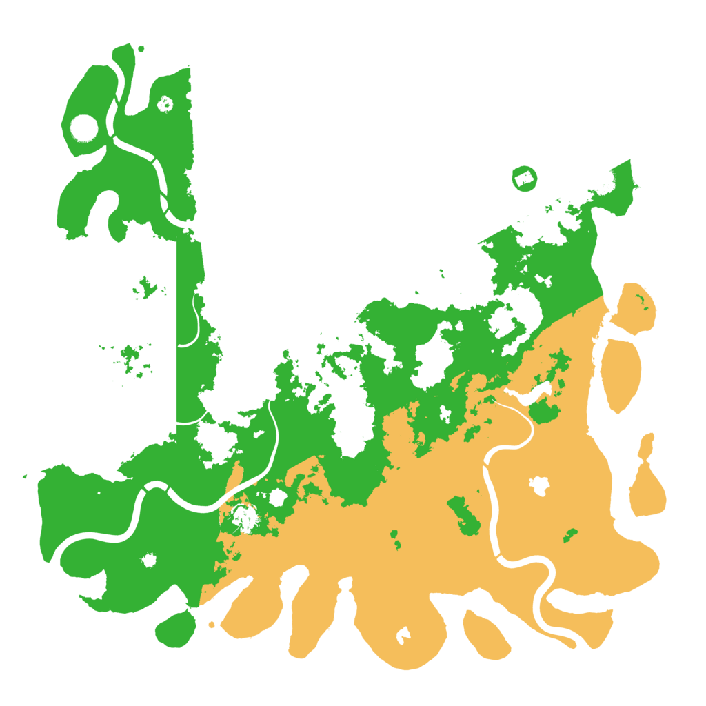 Biome Rust Map: Procedural Map, Size: 4500, Seed: 456425362