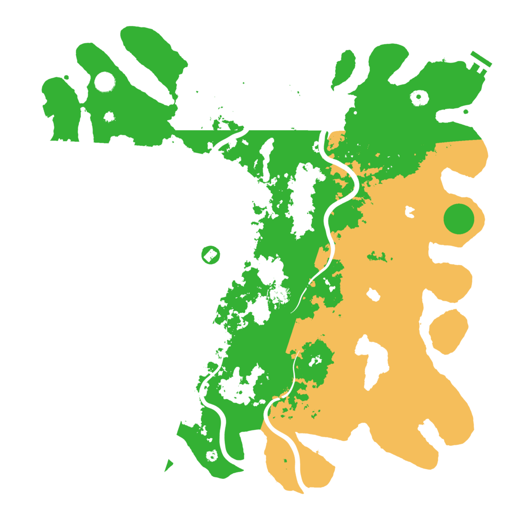 Biome Rust Map: Procedural Map, Size: 4500, Seed: 1035927233