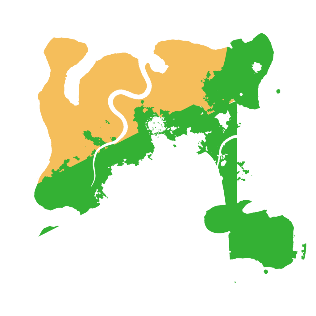 Biome Rust Map: Procedural Map, Size: 3000, Seed: 1987832637