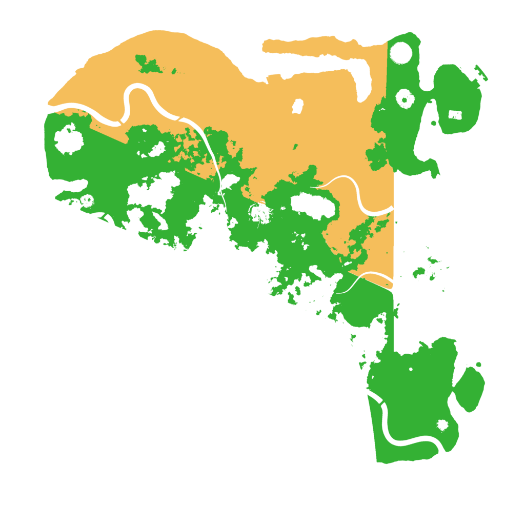 Biome Rust Map: Procedural Map, Size: 4250, Seed: 32172362