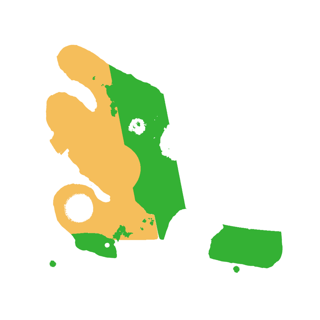 Biome Rust Map: Procedural Map, Size: 2000, Seed: 522011044