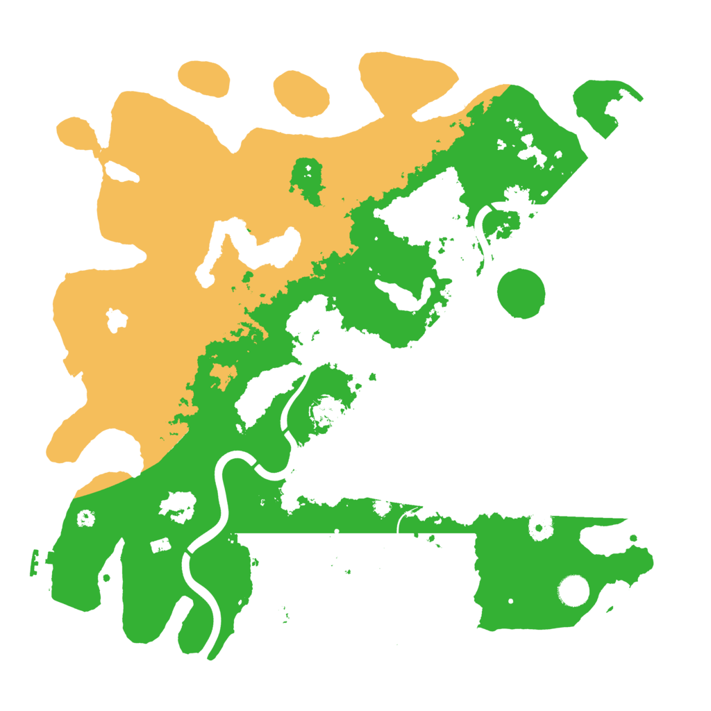 Biome Rust Map: Procedural Map, Size: 4000, Seed: 974123090