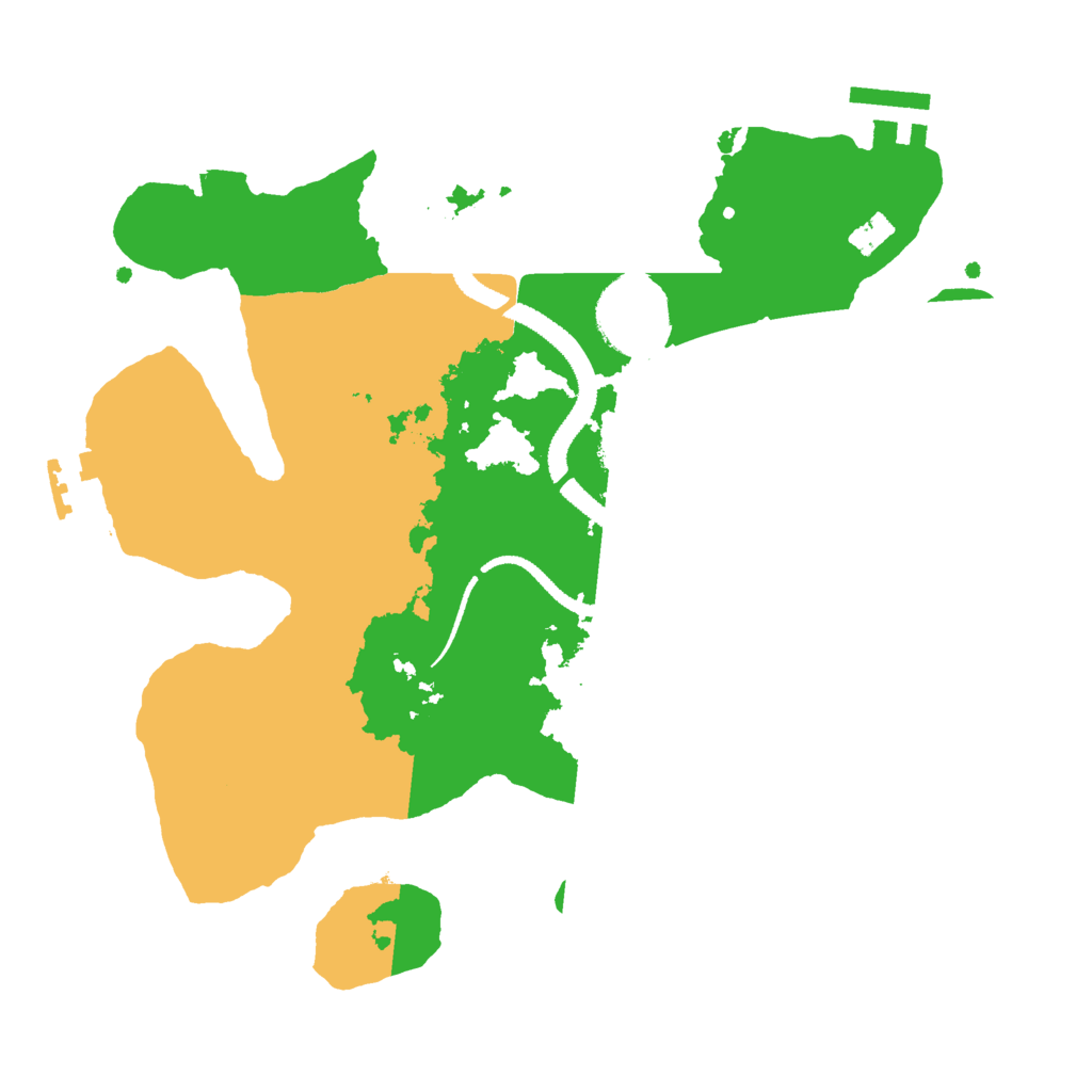 Biome Rust Map: Procedural Map, Size: 2750, Seed: 615108793