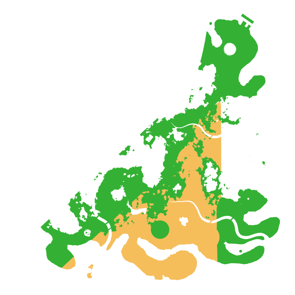 Biome Rust Map: Procedural Map, Size: 4250, Seed: 481150842