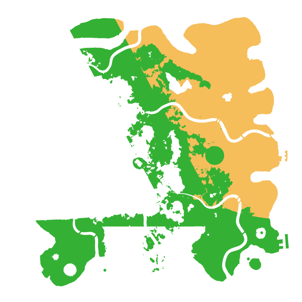 Biome Rust Map: Procedural Map, Size: 4250, Seed: 1002942648