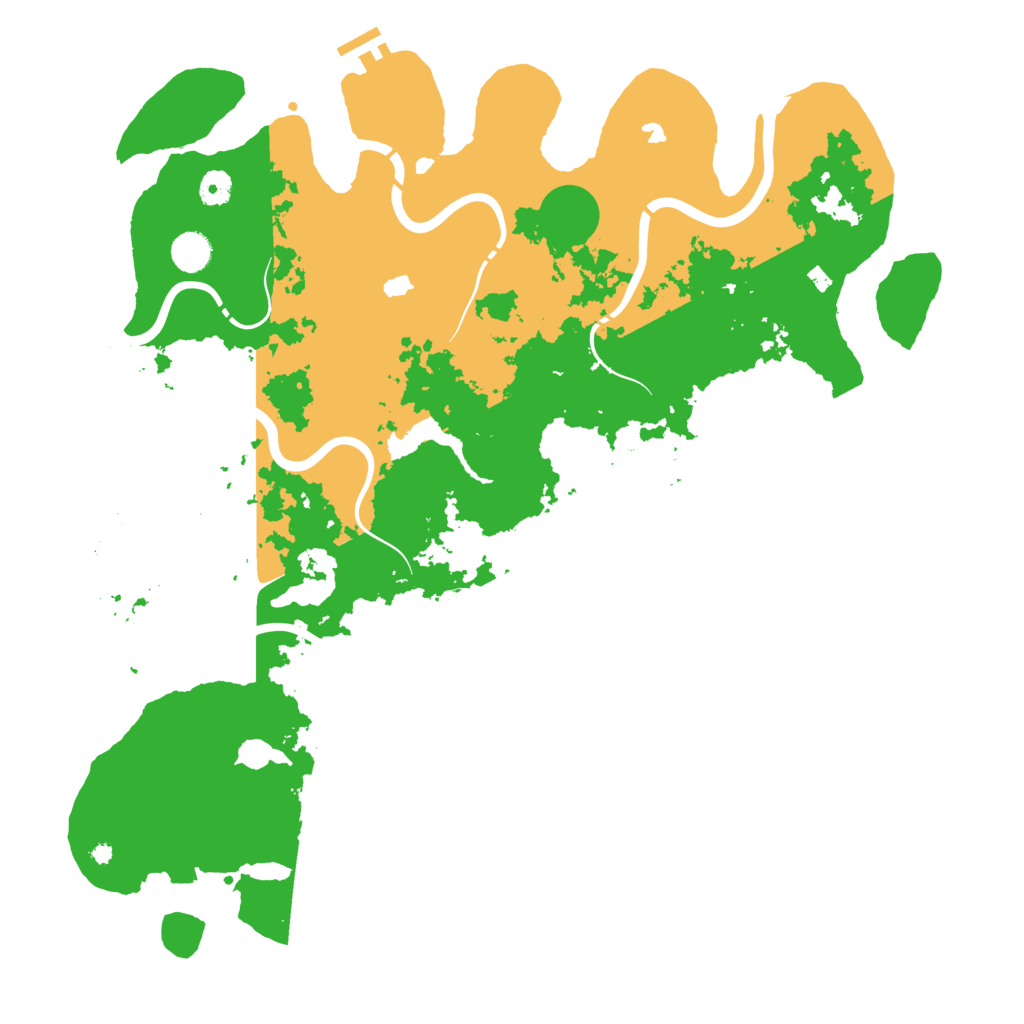 Biome Rust Map: Procedural Map, Size: 4510, Seed: 481981